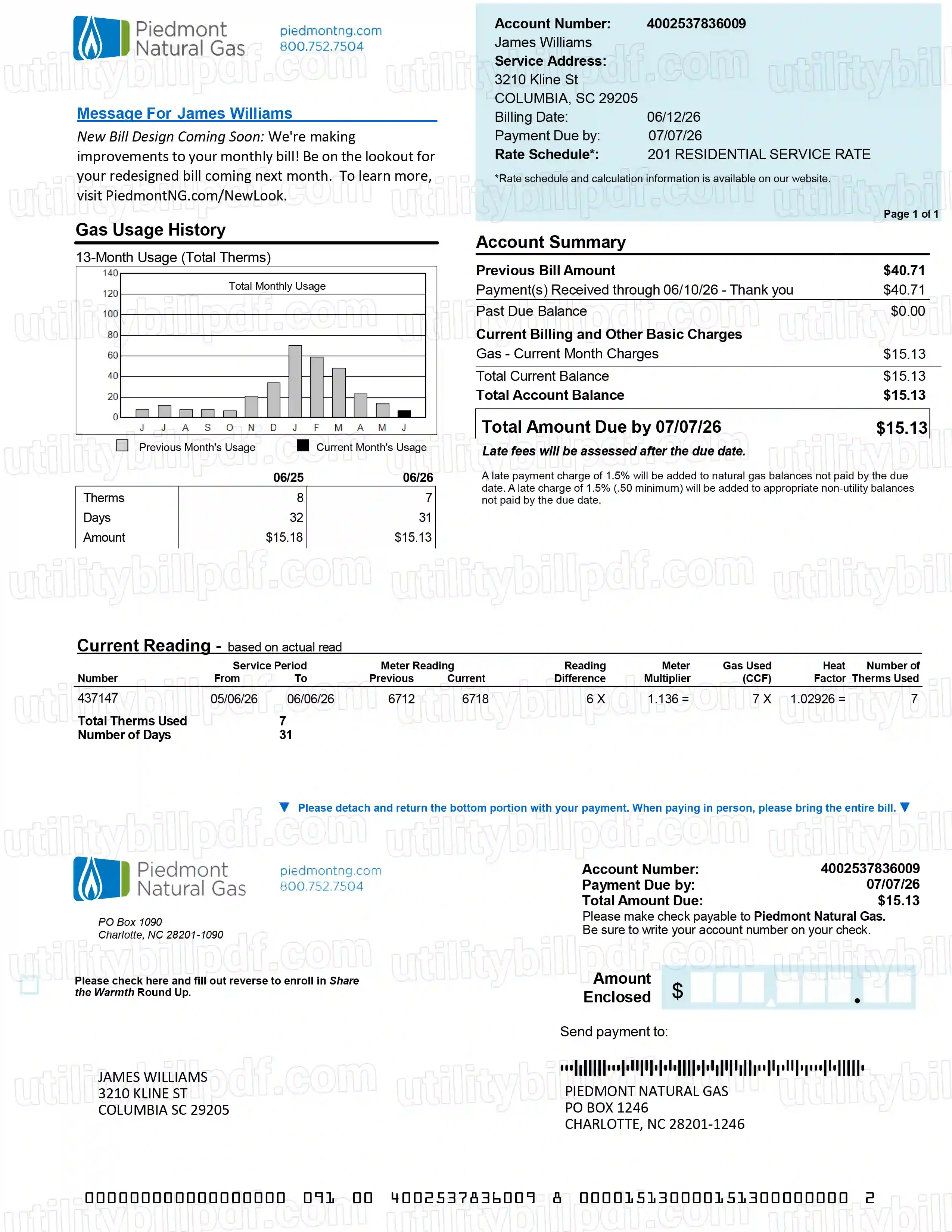 Piedmont Natural Gas